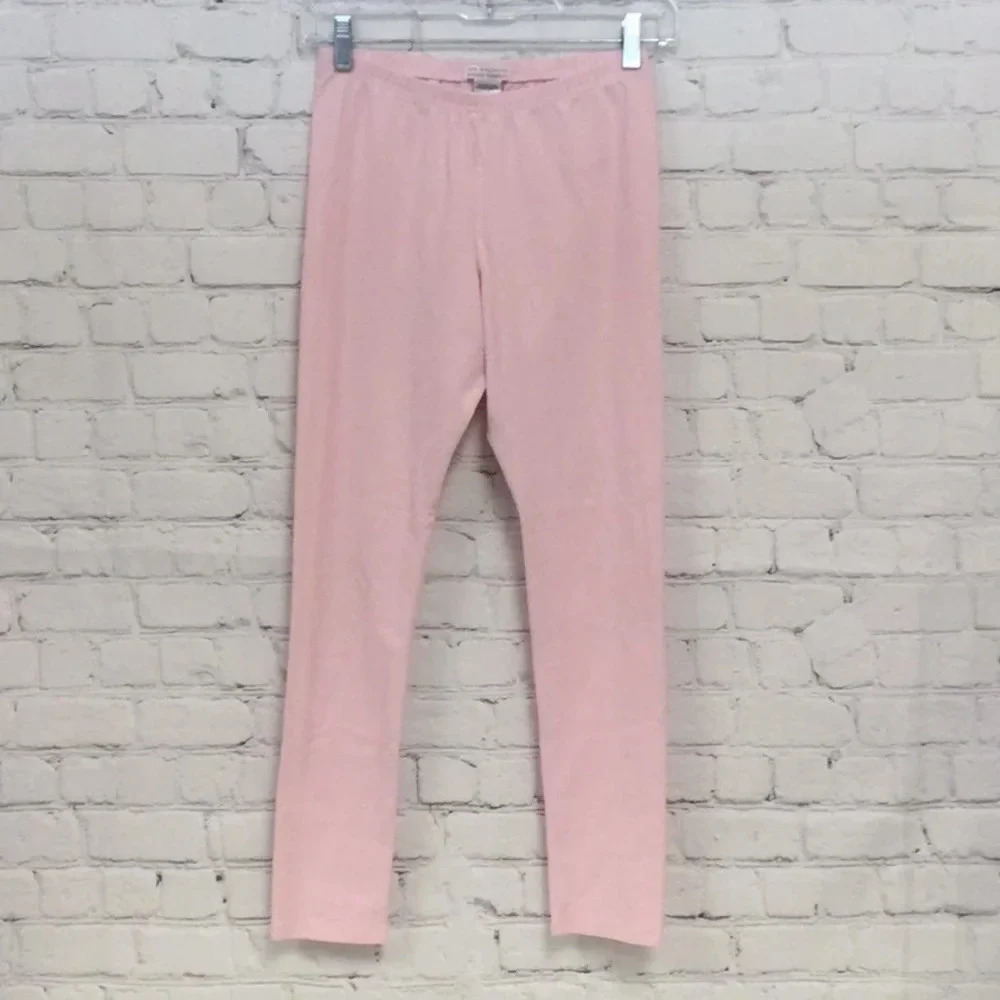 The Beaufort Bonnet Co Cotton Spandex Pink Leggings size 12